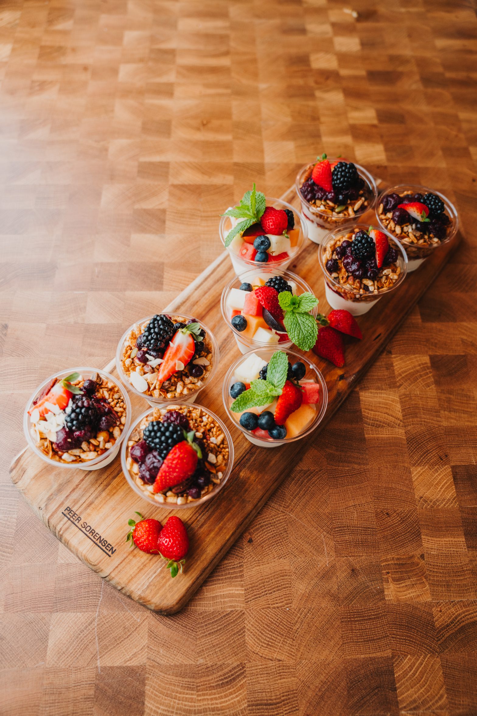 Brekkie yoghurt cups regular 9oz catering north sydney barlume