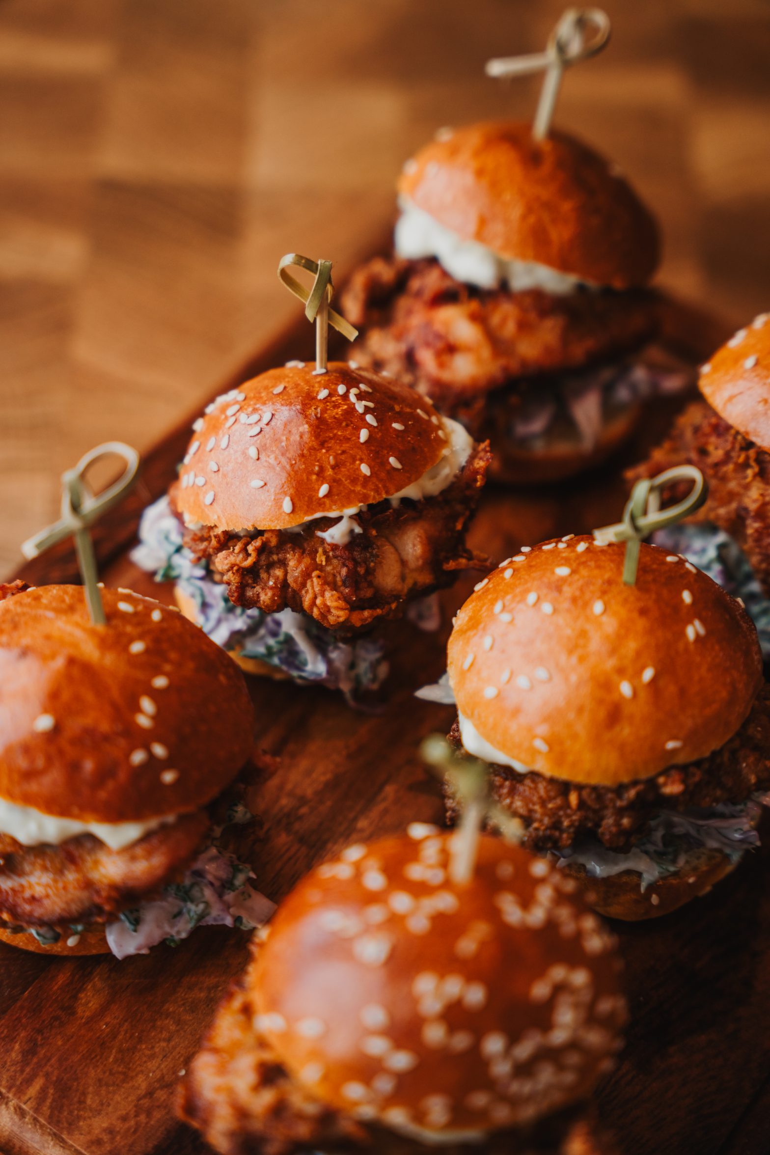 Buttermilk fried chicken slider Catering North Sydney Barlume